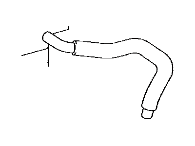 Toyota 12261-22070 Hose, Ventilation