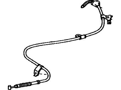 Toyota Matrix Parking Brake Cable - 46420-02070