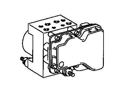 2004 Toyota Corolla ABS Pump And Motor Assembly - 44050-02130