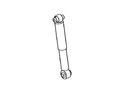 Toyota 48530-34051 Shock Absorber Assembly Rear Right
