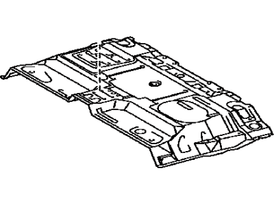 Toyota 4Runner Floor Pan - 58211-35020