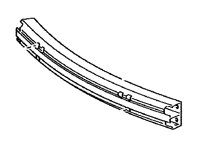 Toyota 52131-0C030 Reinforcement, Front Bu