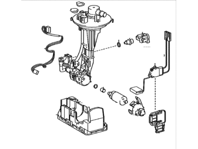 Toyota Corolla Cross Fuel Pump - 77020-16220