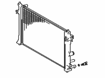 2022 Toyota Corolla Cross Radiator - 16400-F2080