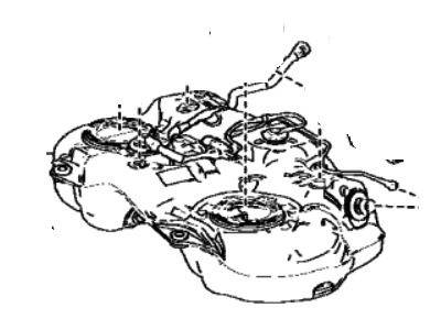 Toyota 77001-0A210 TANK SUB-ASSY, FUEL