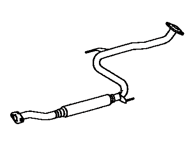 Toyota Celica Exhaust Pipe - 17420-74481