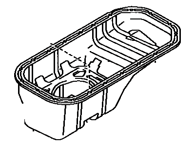 Toyota Celica Oil Pan - 12101-74050