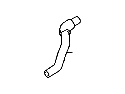 Toyota 16572-16110 Hose, Radiator, Outlet