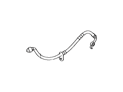 Toyota SU003-00619 Brake Hose-Rear,Left