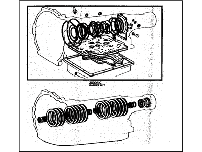 Toyota Corolla Automatic Transmission Overhaul Kit - 04352-14023