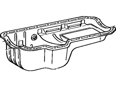 1984 Toyota Celica Oil Pan - 12101-39325