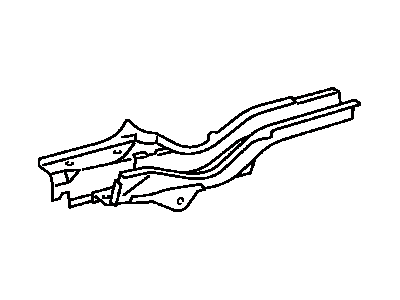 Toyota 57601-48902 Member Sub-Assy, Rear Floor Side, RH