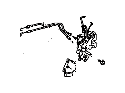 Toyota Highlander Door Lock Actuator - 69030-48060