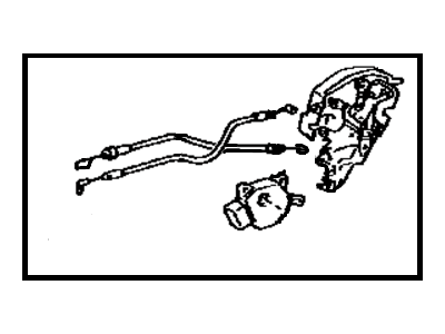 Toyota Highlander Door Latch Assembly - 69060-48030