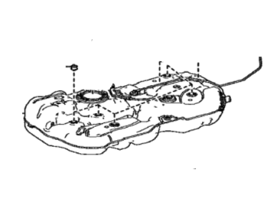 Toyota Fuel Tank - 77001-0E161