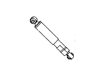 Toyota 48531-0R100 Shock Absorber Assembly Rear Left