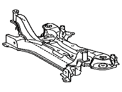 Toyota 51201-12442 CROSSMEMBER Sub-Assembly