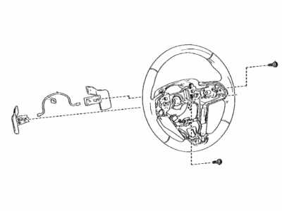 Toyota Corolla Steering Wheel - 45100-12G80-C0