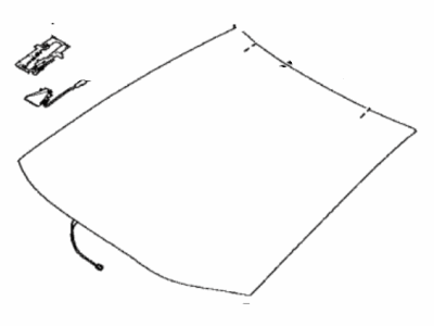 Toyota Corolla Windshield - 56101-1A922