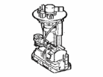 Toyota 77103-12160 Sub-Tank Sub-Assembly, F