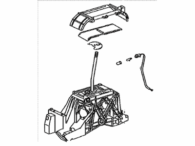 Toyota Camry Automatic Transmission Shift Levers - 33560-33130