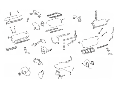 Toyota 04111-0F040 Gasket Kit, Engine Overhaul