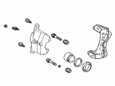 2024 Toyota Prius AWD-e Brake Caliper - 47750-76010