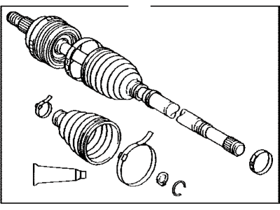 Scion xB CV Joint - 43460-59045