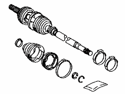 2019 Toyota Prius Prime Axle Shaft - 43460-49427