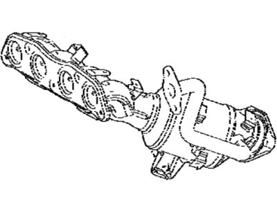 2022 Toyota Prius AWD-e Catalytic Converter - 17141-37201