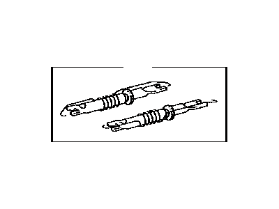 Toyota 04943-52010 Strut Kit, Rear Brake