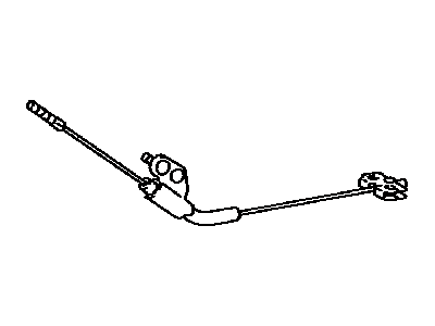 Toyota 46410-35560 Cable Assembly, Parking Brake