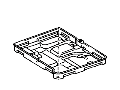 Toyota 74431-14070 Tray, Battery