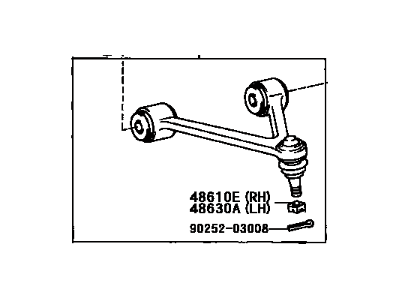 1994 Toyota Supra Control Arm - 48630-19025