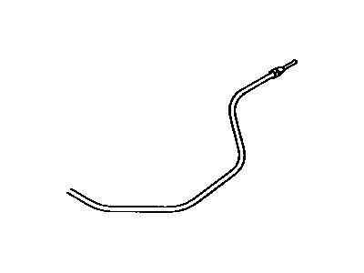 1992 Toyota Corolla Hood Cable - 53630-01020