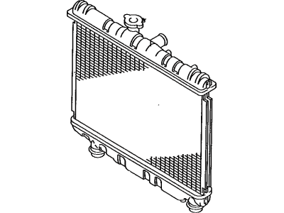 1988 Toyota Corolla Radiator - 16400-16230