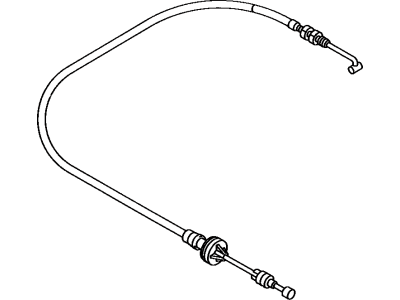 1989 Toyota Corolla Throttle Cable - 78180-1A010