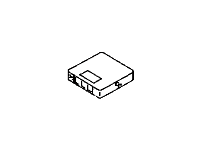 1990 Toyota Corolla Engine Control Module - 89661-12530