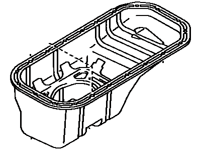 Toyota 12101-16080 Pan Sub-Assembly, Oil