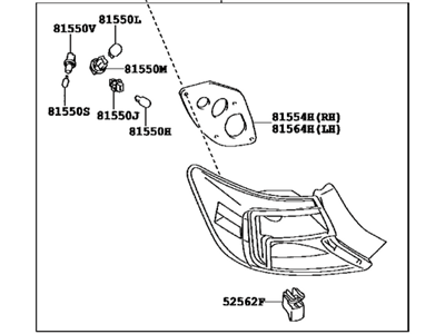 Toyota 81550-06640