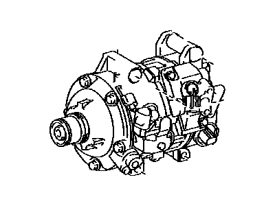 Toyota Camry A/C Compressor - 88320-06190