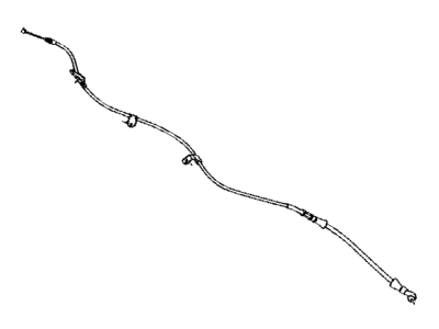 Toyota Camry Parking Brake Cable - 46430-06170