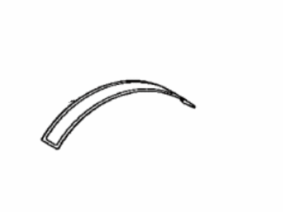 Toyota 53891-06050 Seal, Front Fender Splash Shield