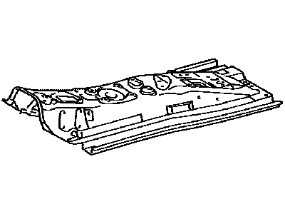 Toyota Tercel Floor Pan - 58113-16020