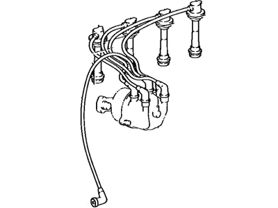 1988 Toyota MR2 Spark Plug Wire - 90919-21412