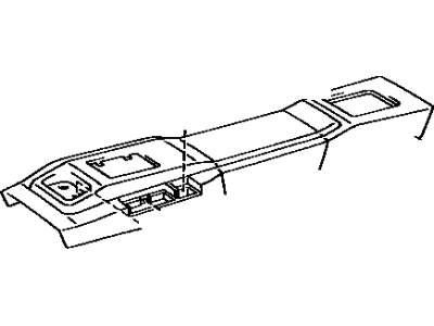 Toyota 58801-17090-02 Console Assembly