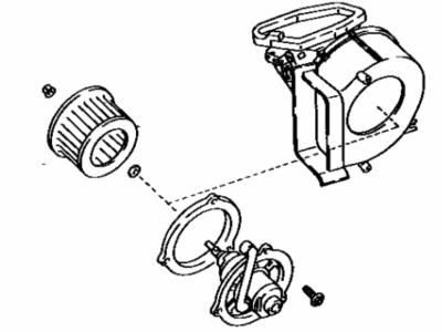 Toyota MR2 Blower Motor - 87130-17040