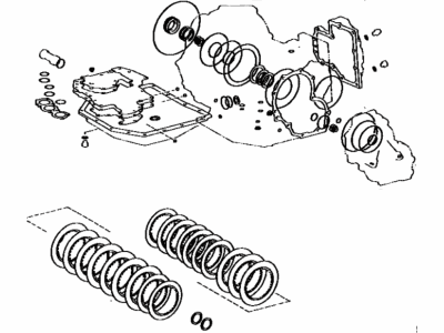 1986 Toyota MR2 Automatic Transmission Overhaul Kit - 04352-17030