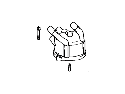 Toyota 19101-16080 Cap Sub-Assy, Distributor