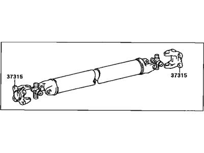 Toyota Supra Drive Shaft - 37110-14290